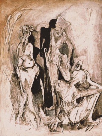 Beziehungen, 60 x 80 cm, 2013, VG-BK-Urh 936702 Beziehungen, 60 x 80 cm, 2013, 600x800 mm, VG-BK-Urh 936 702