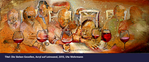 Die Sieben Gesellen,2013, 30 x 70 mm, VG-BK-Urh 936702
