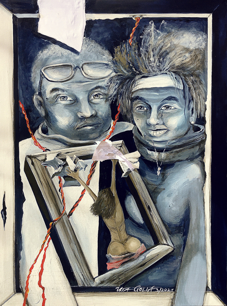 LockdownII, 60 x 80 cm, 2013, VG-BK-Urh 936702 Lockdown II, 60 x 80 cm, 2013, 600x800 mm, VG-BK-Urh 936 702